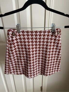 Alter’d State Houndstooth Knit Skirt